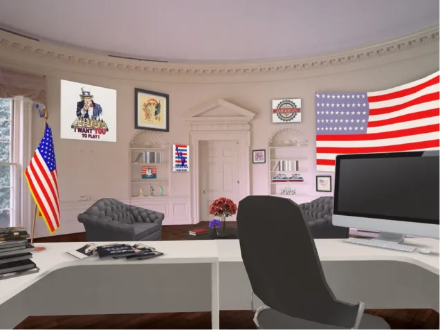 An Oval Office