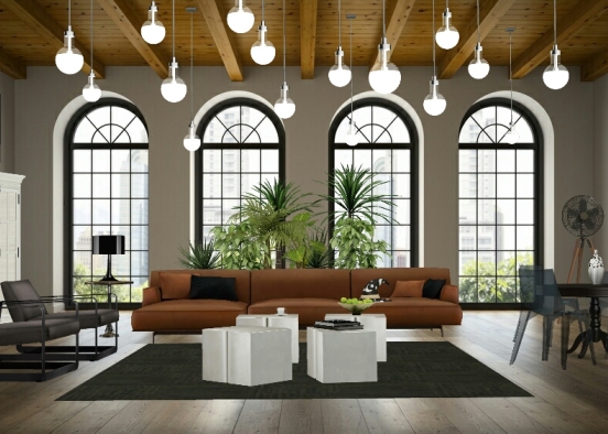 Living room2 Design Rendering