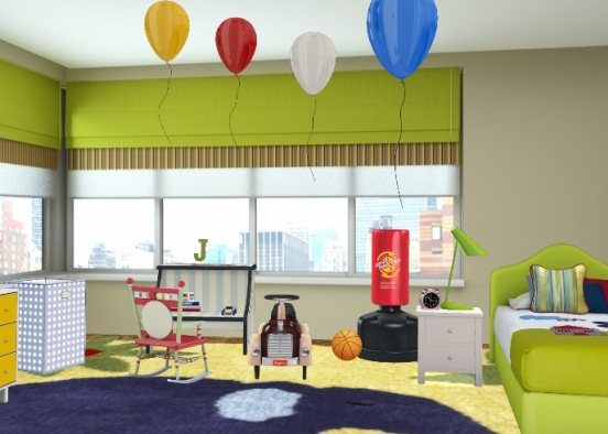 Детская комната Design Rendering