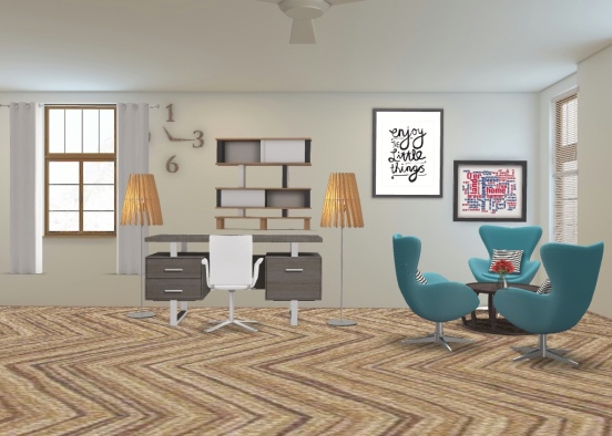 Mix of pattern and modern twist Design Rendering