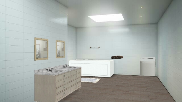 Dream bathroom  Design Rendering