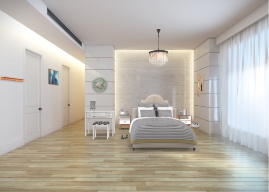 Luxe room Design Rendering