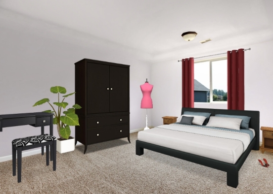 Dormitorio1 Design Rendering