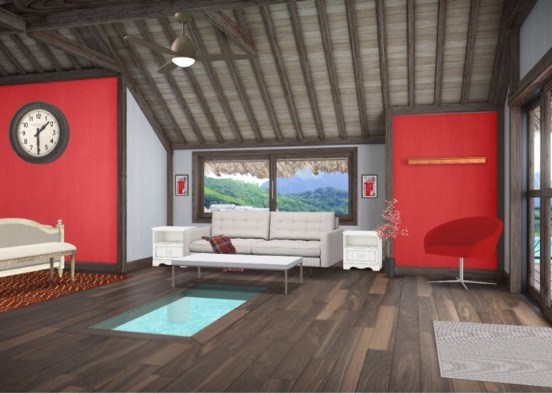 The Vacation Room Design Rendering