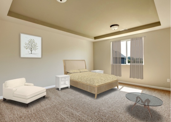 #Bedroom Nº1 Design Rendering
