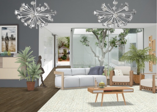 Indoor outdoor Design Rendering