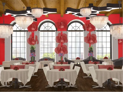 FORMAL DINING HOTEL RESTAURANT a la cart