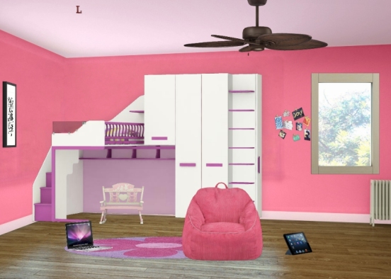 Ultimately pink Design Rendering