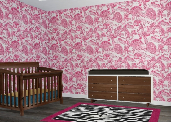 Our baby room  Design Rendering