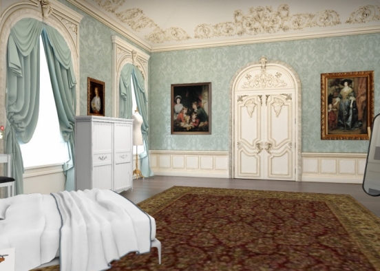 A room fit for royalty Design Rendering