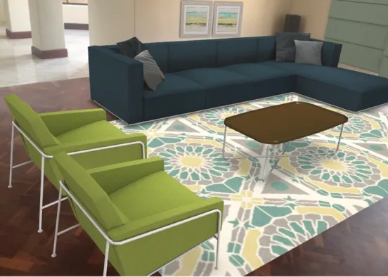 Sihle’s A Living room Design Rendering