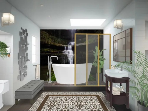 elegant bathroom 