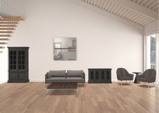 hard wood floor  Design Rendering