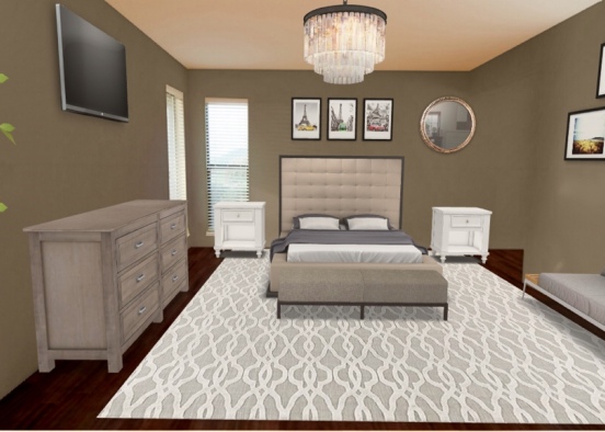 Magical Bedroom  Design Rendering