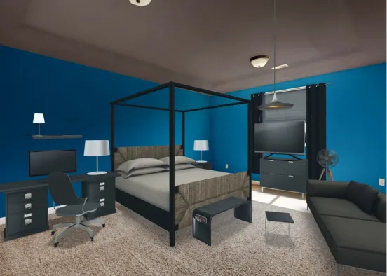 # bedroom  Design Rendering