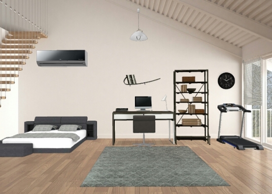 Bedroom 2 :D Design Rendering
