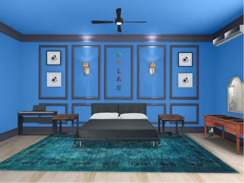 my blue room