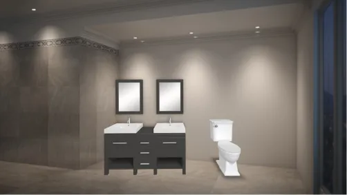 Half bathroom