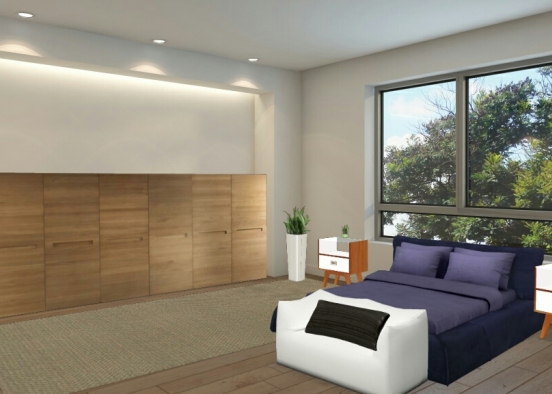 Bedroom ( Starting with new house ) Design Rendering