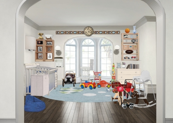 Ediberto's baby room Design Rendering
