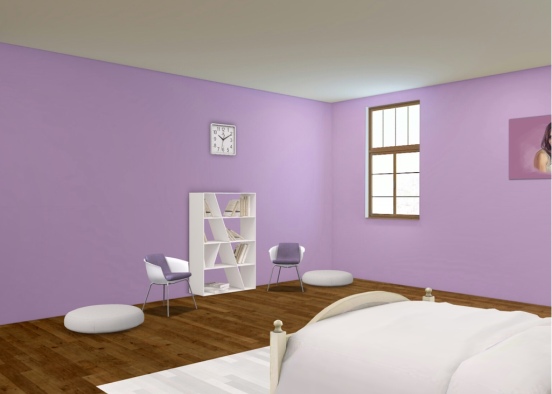Purple Country Room Part 3!  Design Rendering