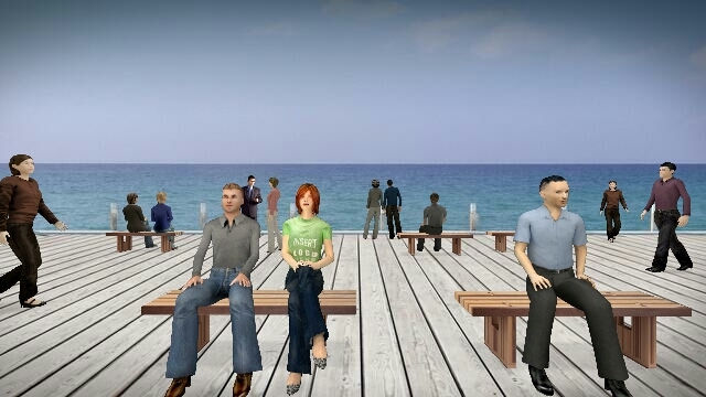 A walk on the pier Design Rendering