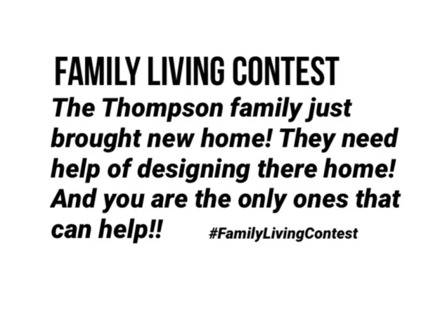 Family Living Contest