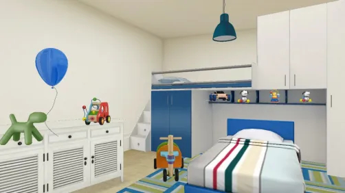 Quarto crianças cor