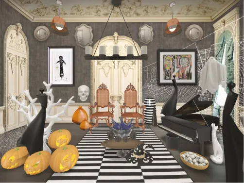 Black Magic Halloween Party