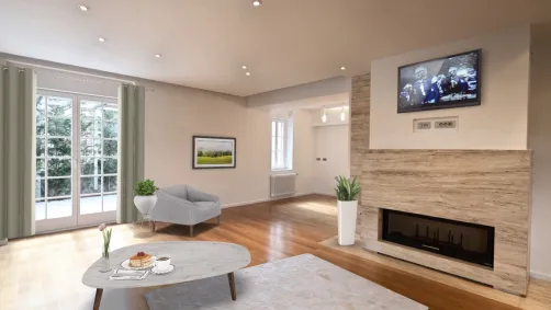 summer living room