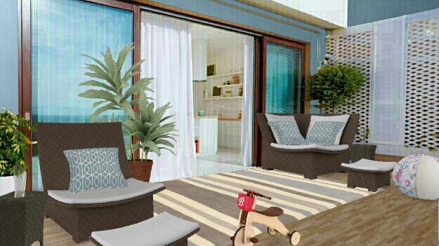Vacation time Design Rendering