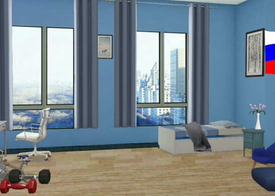 Blue room 💙💫 Design Rendering