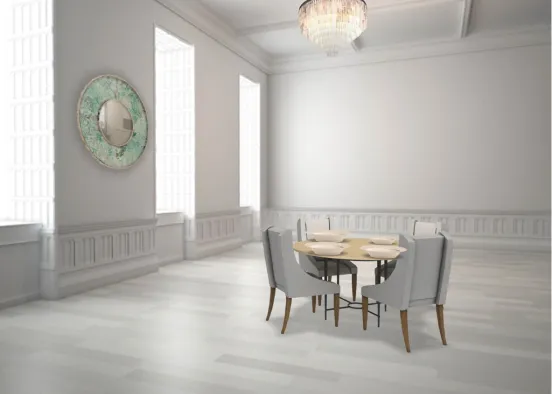 Dining room Design Rendering