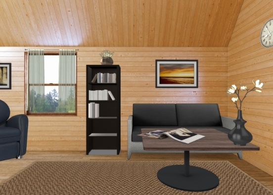 A Cozy Home Design Rendering