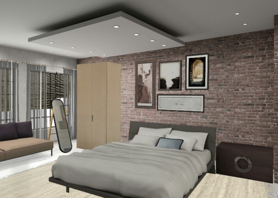 001 Bedroom Design Rendering