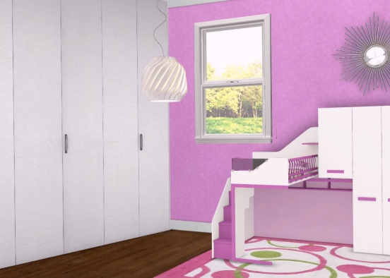 Girl room 👧💗 Design Rendering