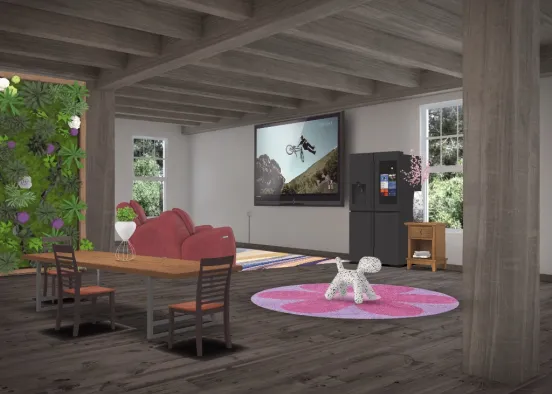 # Cozy Cottage 👆 Renderização de Design