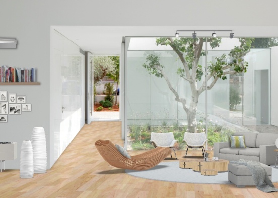 Lounge Oasis Design Rendering