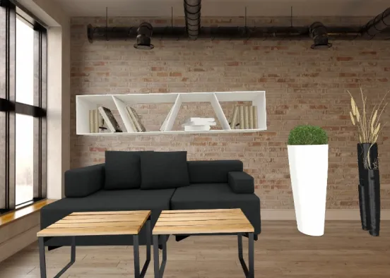 Yn Yan livingroom Design Rendering