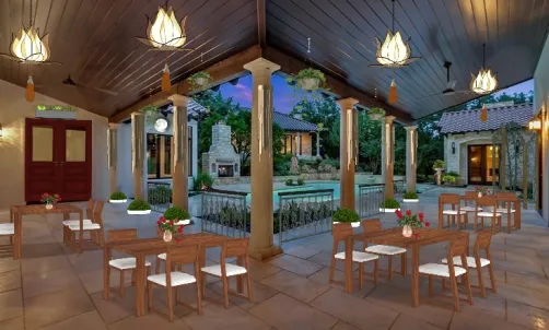 Outdoor dining