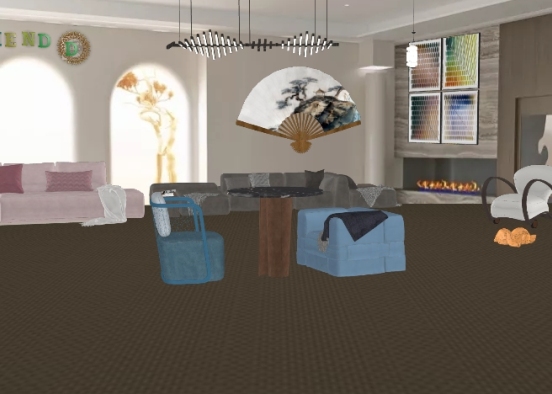 The cool room.  Design Rendering