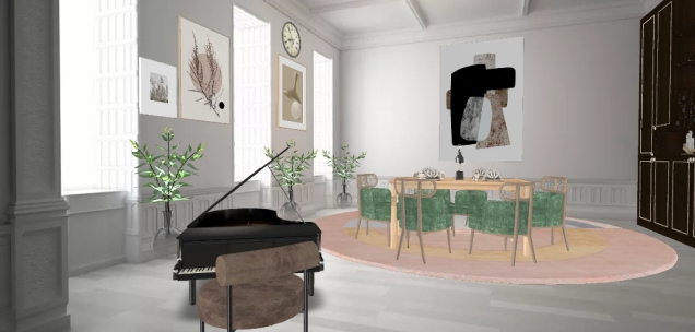 Chic dining room
