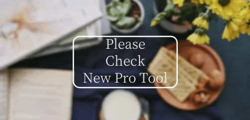 New Pro Tool is available now!