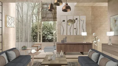 # Tranquilitat Renderização de Design