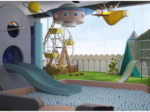salle de jeux pour enfants 
