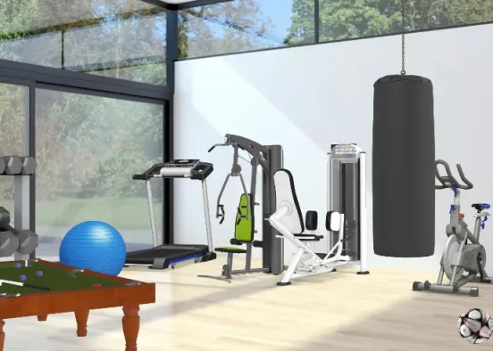 House gym 💪 Design Rendering