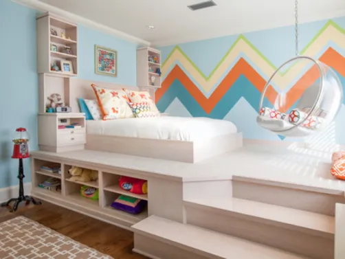 Colorful Kids Bedroom
