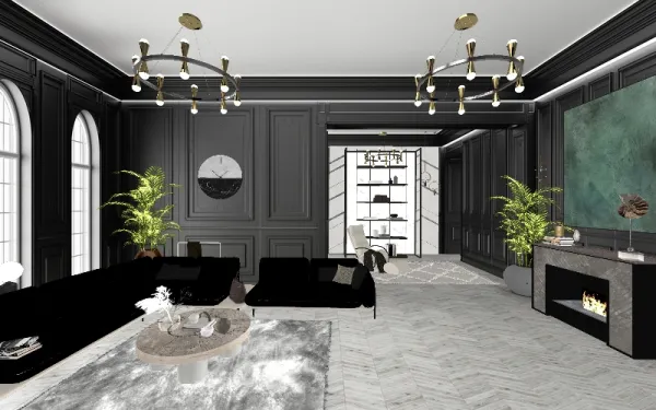 Professional interior design created with Homestyler 3D design software