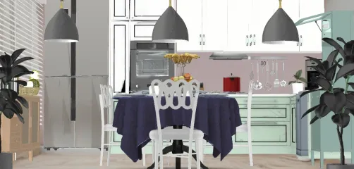 Una cocina sencilla y pobre 