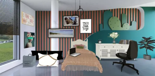 Habitación para niña (adolescente) 